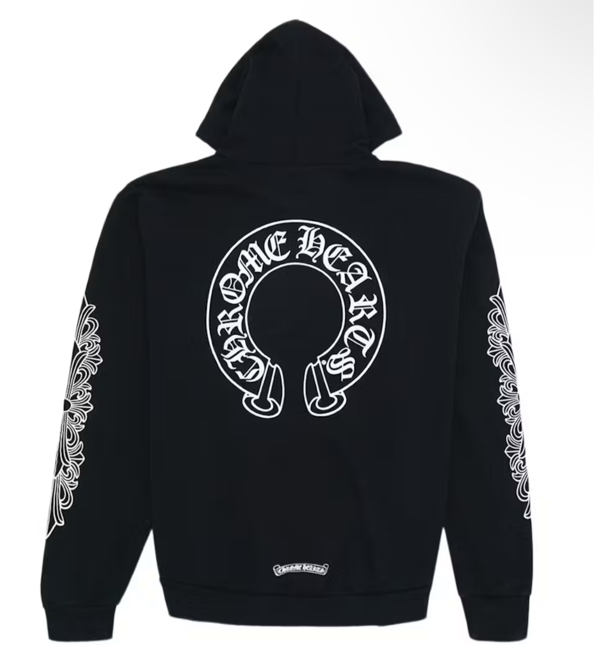 Chrome Hearts Horse Shoe Floral Hoodie