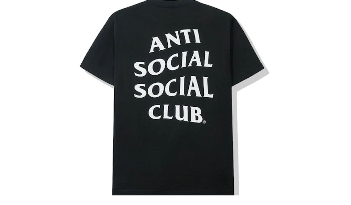 Anti Social Social Club Tee "Black Classic"