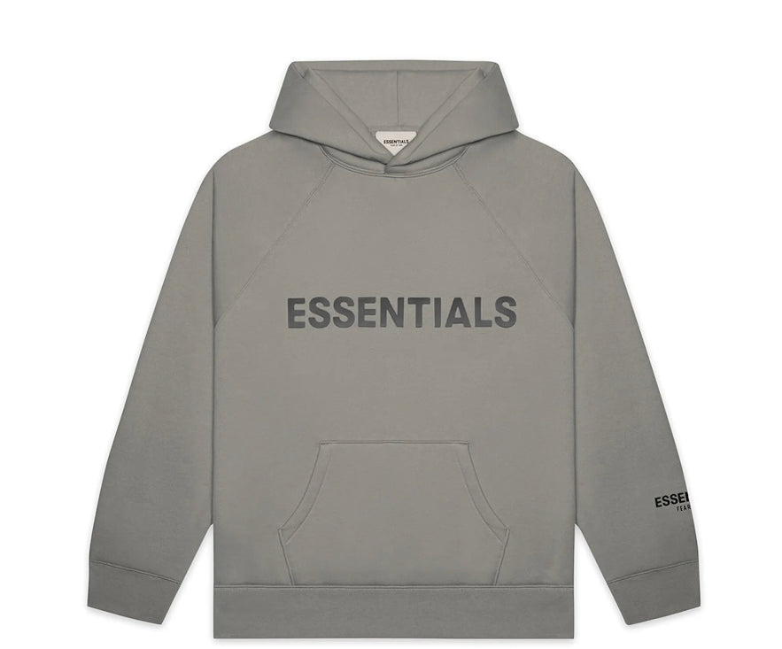 Essentials Fear Of God Hoodie "Cement"