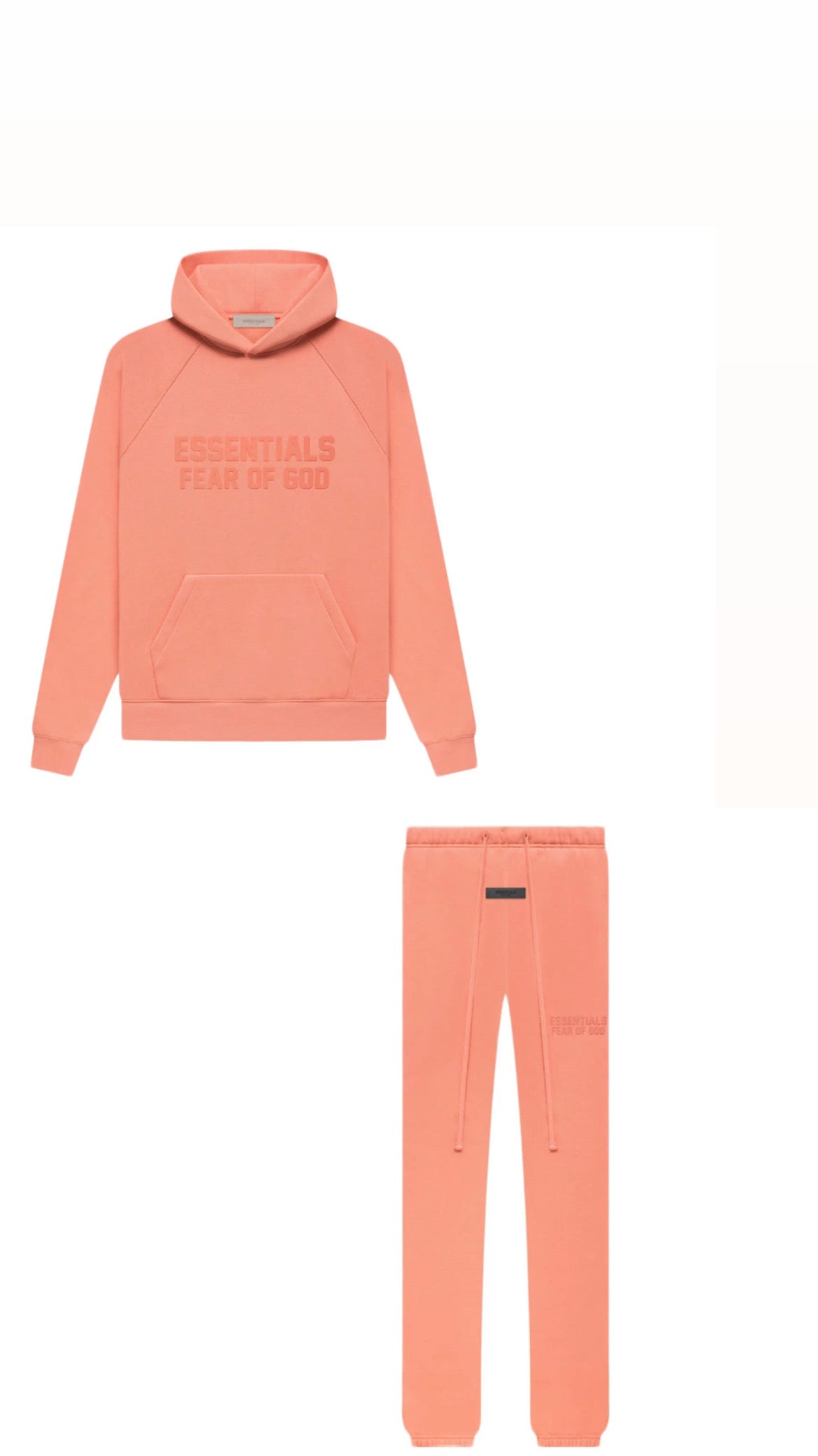 Essentials Full Tracksuit "Coral"