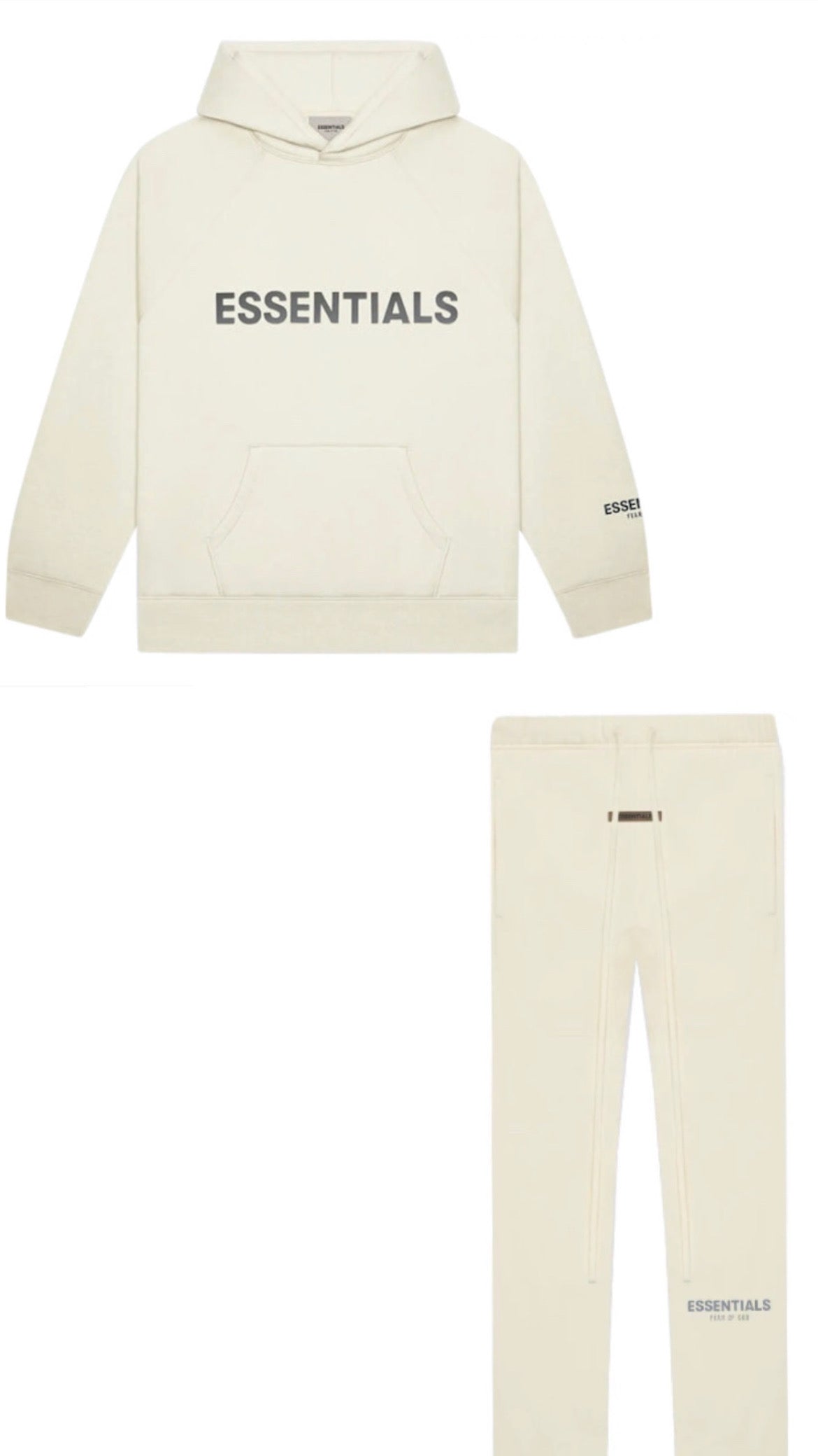 Essentials Full Tracksuit "Cream"