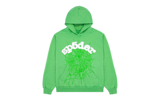 Sp5der Hoodie "Slime Green"