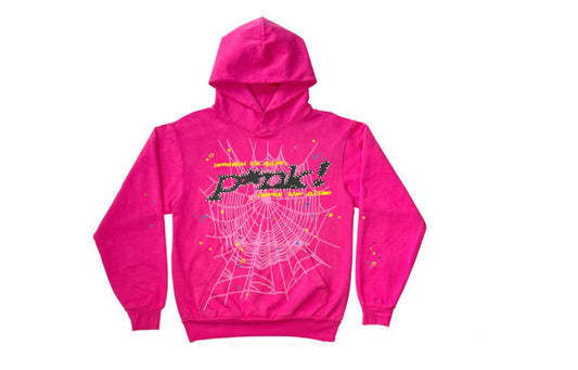 Sp5der P*NK hoodie "Pink"