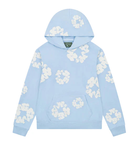 Denim Tears The Cotton Wreath Hoodie Powder Blue