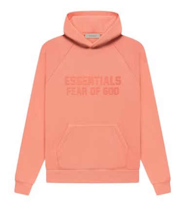 Fear of God Essentials Hoodie Coral